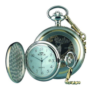 Taschenuhr mit Hirsch Motiv , Jäger Taschenuhr mit Sprungdeckel Einmaliges Sonderangebot. Von 149,00 auf 109,00 Euro !